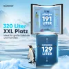 Bomann KG 7361 IX, Freistehend, French door, Schwarz, 2 Produktbild-Vorschau 2