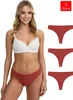 Tazzio perizoma donna 3-pack F933 (ocra, S) Anteprima dell’immagine prodotto 1