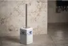 Gedy CIXI stehende WC-Bürste, Porzellan, Blau/Weiß Produktbild-Vorschau 4