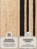 Tapis en jute Hanse Home, tissé à la main, robuste, avec Voir les images du produit 4