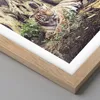 Gerahmtes Poster - Rahmen in heller Eiche - Tiger Wild Baum Produktbild-Vorschau 2