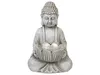 BELIANI Dekofigur Buddha Grau aus Leichtbeton 44 cm Outdoor Produktbild-Vorschau 4