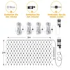 3X2M 200LED Lichtervorhang Lichterkette 8 Lichtmodi Produktbild-Vorschau 3