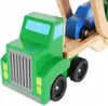 Lkw Aus Holz Mit Einem Set Aus 4 Autos Produktbild-Vorschau 8