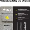 Sada vrtáků Wiltec SDS 3 kusy, délka 1000 mm, hloubka Náhled obrázku produktu 5