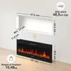 KAMINIO Elektrische haard MARLON - Elektrische 3-in-1 haard Productafbeelding-voorbeeld 6