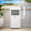 LEADZM Mobiles Klimagerät 12000 BTU/h ,Luftstrom: 400m³/h Produktbild-Vorschau 3