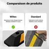 Wiltec Butée de roue 183 x 15 x 10 cm – en Caoutchouc – Voir les images du produit 8