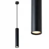 A black pendant light hanging against a white background. Náhľad obrázku produktu
