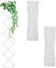 Relaxdays Rankgitter ausziehbar, 3er Set, 180x30 cm, Holz, Produktbild-Vorschau 1