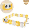 Joyz kojec dla dziecka 240×240 cm składany kojec panda Podgląd zdjęcia produktu 7