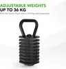 Maniglia per kettlebell regolabile Tunturi Rapid, 3,5 kg Anteprima dell’immagine prodotto 7