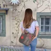 Sunsa Damen Umhängetasche. Hobo Tasche aus Canvas/Leinwand. Produktbild-Vorschau 2