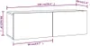 6-tlg. TV-Schrank-Set Betongrau Holzwerkstoff , TV-Schränke Produktbild-Vorschau 8