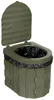 Faltbare Campingtoilette oliv, Sitzhöhe 30 cm, Packmaß Produktbild-Vorschau 6