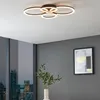 Plafoniera Moderna Parrapos-Z Led Acciaio Nero Diffusori Anteprima dell’immagine prodotto 2