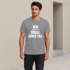 Camiseta para hombre, color gris, talla XL. Frase: Vista previa de la imagen del producto 3