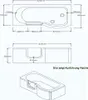 SKALI Badewanne mit Tür/Seniorenbadewanne 167,5x85/75cm, Produktbild-Vorschau 3