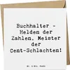 Mr. & Mrs. Panda Glückwunschkarte Spruch Buchhalter Helden Produktbild-Vorschau 1