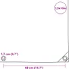 plachta vidaXL 650 g/m² 1,5 x 10 m sivá Náhľad obrázku produktu 5