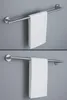 Two images of a towel rack with a towel hanging on it, presented in a collage format. Podgląd zdjęcia produktu