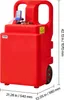 VEVOR palivový vozík, nádrž 121 l s elektrickým čerpadlom Náhľad obrázku produktu 8