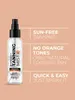 A bottle of Byrokko Tanning Mist is shown next to marketing text highlighting its features. Produktbild-Vorschau