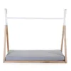 Tipi Kinderbett Rahmen Nat/Weiss 70X140 Produktbild-Vorschau 4