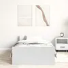 vidaXL Struttura letto bianco 90x190 cm in legno Anteprima dell’immagine prodotto 3