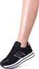 topschuhe24 2693 Damen Plateau Sneaker Glitzer Halbschuhe , Produktbild-Vorschau 1