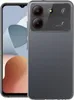 A smartphone with a transparent protective case. Produktbild-Vorschau