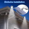 Solar LED Gartenlampen 6er Set – Wasserdicht, Pfosten, Produktbild-Vorschau 4