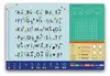Alphabet Schreibtischunterlage blau für Kinder 60 x 40 cm Produktbild-Vorschau 1