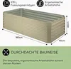 Blumfeldt Hochbeet aus Metall, Wetterfestes Produktbild-Vorschau 5