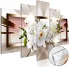 BLUMEN LILIEN Acrylglasbild Modern Wandbild Glasbilder Produktbild-Vorschau 2