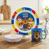 Paw Patrol Chase Marshall Kinder Geschirr-Set 3 teilig Produktbild-Vorschau 3