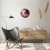 Wanduhr - Rund - Glasuhr - Strand Meer Palme - 30x30cm - Produktbild-Vorschau 6