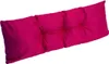 A long, tufted pink cushion on a white background. Produktbild-Vorschau