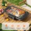 Elektrogrill Tischgrill mit Doppel-Heizelement,2000W Produktbild-Vorschau 7
