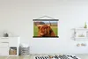 MuchoWow® Textilposter Schottischer Highlander - Gras - Produktbild-Vorschau 2