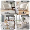 Duhome Clubfauteuil, cocktailfauteuil van kunstleer, Productafbeelding-voorbeeld 7