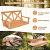 GOPLUS Hängebank, Gartenschaukel aus Massivholz bis 240kg Produktbild-Vorschau 8