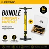 Dunlop Fahrradpumpe mit Manometer und Ventil Adapter Set - Produktbild-Vorschau 9