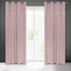 Eurofirany Kids Curtain 140x250 Eyelet Pink Náhled obrázku produktu 4