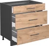 Küchenunterschrank Vicco Fame-Line Goldkraft Eiche 80 cm Produktbild-Vorschau 5