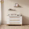 Commode à langer Livinity Mailo Blanc/Artisan XL avec 3 Voir les images du produit 2