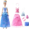 Disney Prinzessin 2-in-1 Geschichten Cinderella Modepuppe Produktbild-Vorschau 1