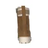 A single brown boot is shown from the back against a white background. Produktbild-Vorschau