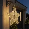 Estrella decorativa LED dorada para interior y exterior, Vista previa de la imagen del producto 5