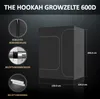 2 in 1 150x120x200  Deluxe 600D Zuchtzelt Gewächshaus Grow Produktbild-Vorschau 8